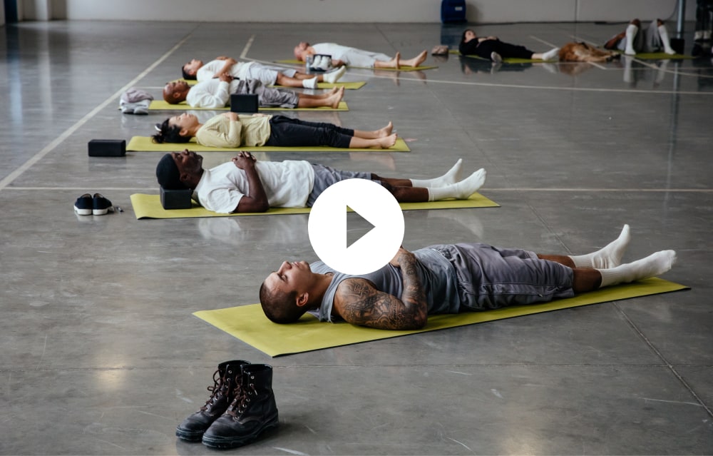 Watch introduction to Prison Yoga Project